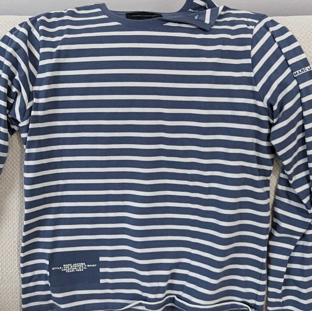 Marc Jacobs long sleeve striped crew